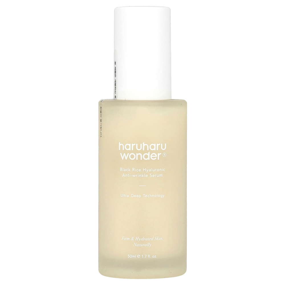 Haruharu, Wonder®, гиалуроновая сыворотка против морщин с черным рисом, 50 мл (1,7 жидк. унц.)