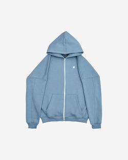 Худи Zip-Up Country Blue утепленный синий