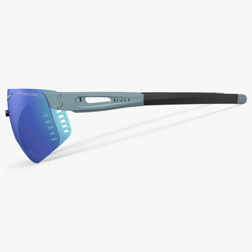 Спортивные очки Siols / AERO.Cycling / Vario Clear 10-75% Blue Mirror / Photochromic Lens / Aqua