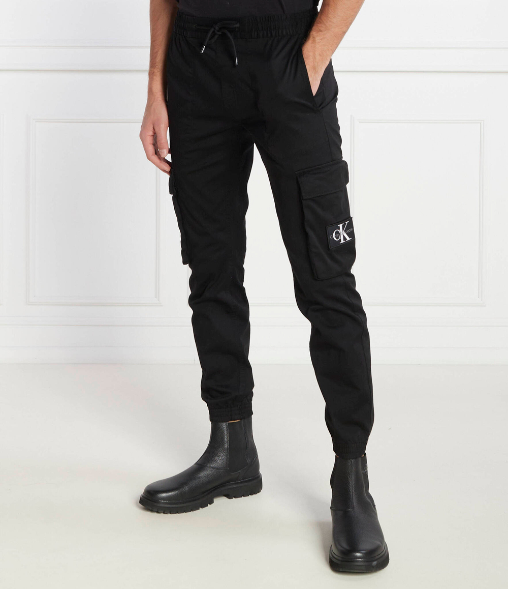 Брюки карго CALVIN KLEIN JEANS - черный(J30J324696)