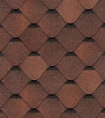 Гибкая черепица Docke PREMIUM Двухслойная "Ницца" Кофе 2,9м2