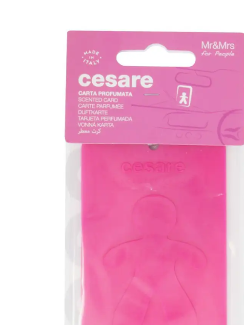 CESARE CARD/ фуксия/CITRUS& MUSK/ (Цитрус и мускус Аромакарточка для автомобиля)