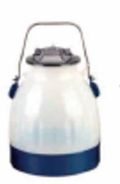 Ведро доильное прозрачное 18 л с крышкой, Китай