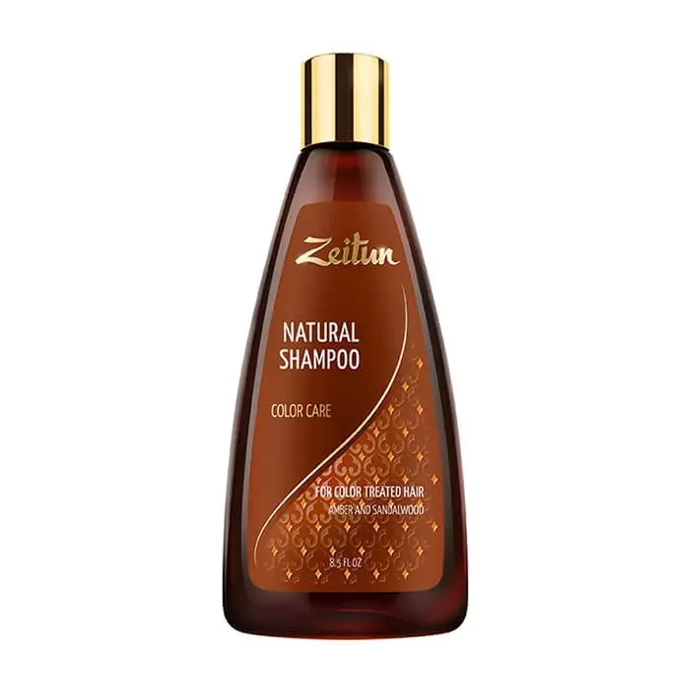 Zeitun шампунь Natural Color Care для окрашенных волос с сандалом и амброй, 250 мл
