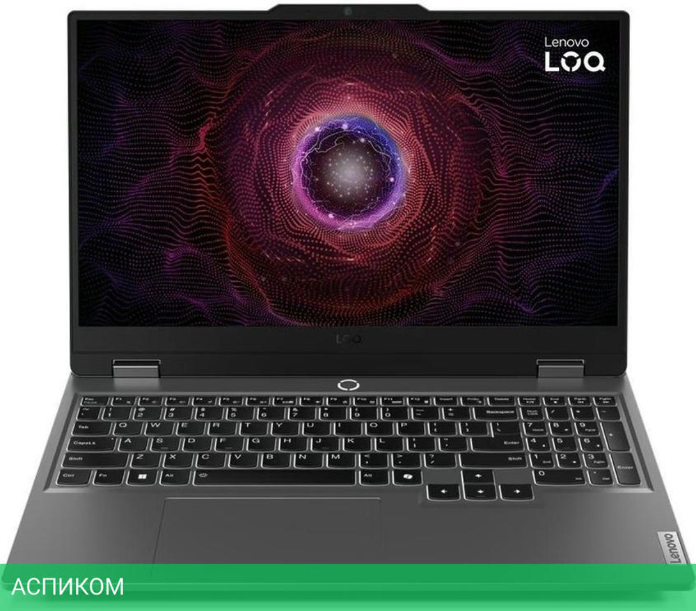 Ноутбук Lenovo LOQ 15ARP9 Luna Grey (83JC005FRK)