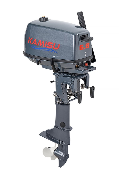 Лодочный мотор KAMISU T 6.8 BMS, 2-х тактный (USB+сч.моточасов)