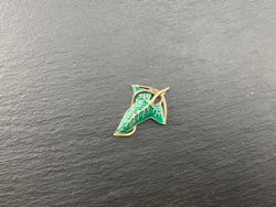 Подвеска. Листок Лориэна" (мельхиор)