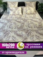 Простыня на резинке 160*200