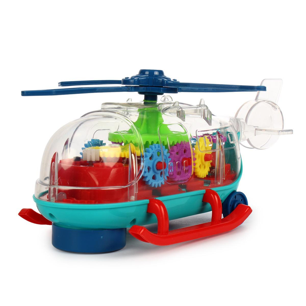 Вертолет на бат. 24см, коробка 8819