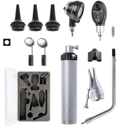 02.11001.002 (27105) Диагностический набор KaWe Бейсик С10/Е10 2,5В ОТОРИНООФТАЛЬМОСКОП