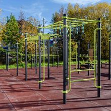 W358 GTO Рукоход с изменением высоты с подвижными кольцами (разноуровневый) ZAVODSPORTA