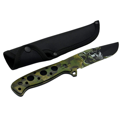 Нож К25 с символикой СВО фиксированный клинок (камуфляж)