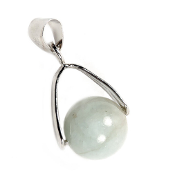 Кулон "Бон-бон" беломорит