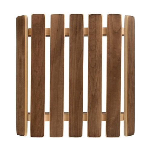 33336 АБАЖУР для светильника угловой 29,5*27,5*6 СМ, ПЛОСКИЙ, ОБОЖЖЕННАЯ ЛИПА (1) "БАННЫЕ ШТУЧКИ"