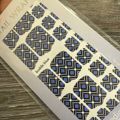 ПЛЕНКИ NAIL WRAPS BUDDA BLUE (PED)