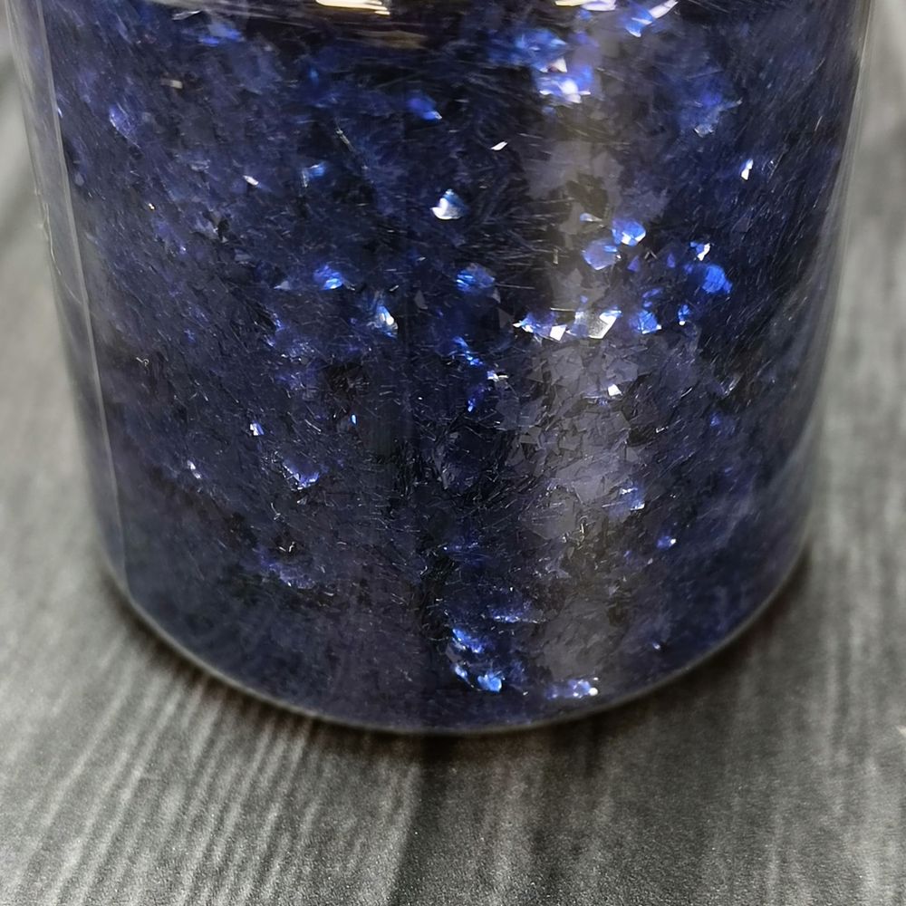 Хлопья Индиго прозрачные для дизайна ногтей, маникюра, бодиарта, макияжа...