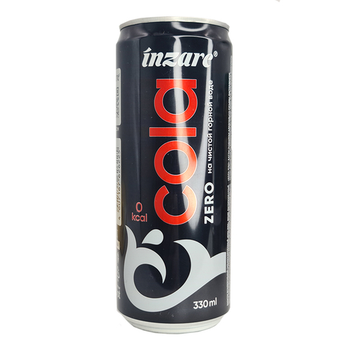 Кола Zero Inzare 0.33л ж/б
