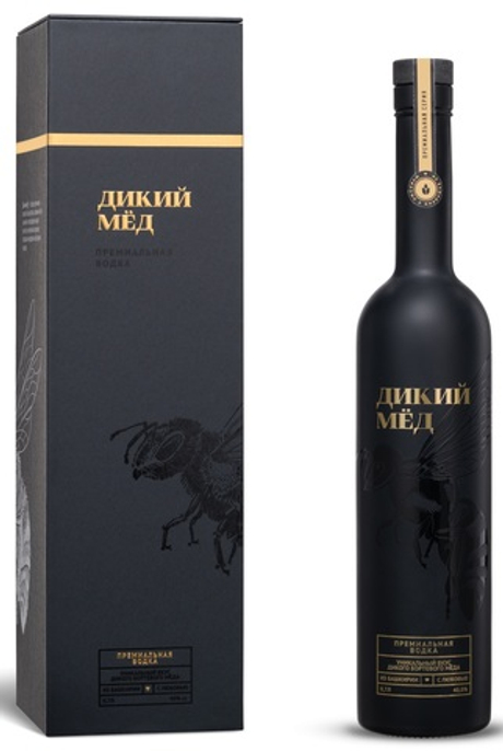 Водка Дикий Мед Премиальная  0,7 п/у 40% Стерлитамакский СВК Россия