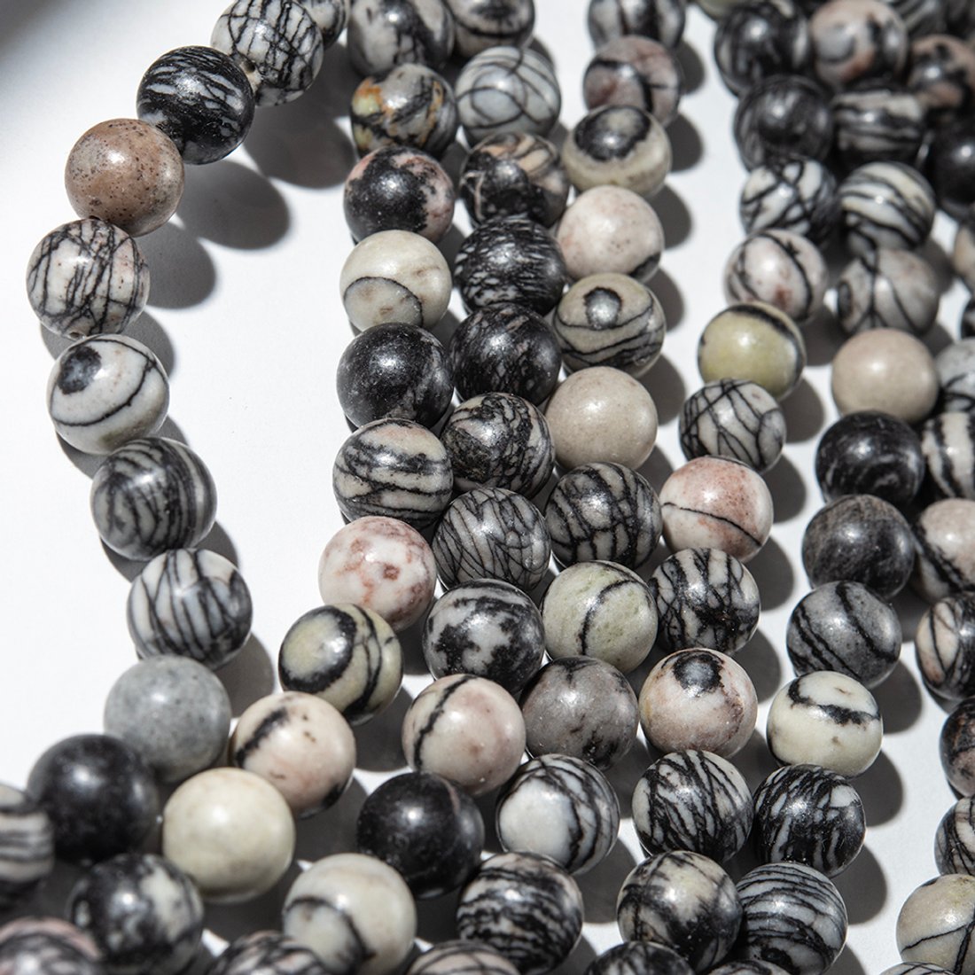 Яшма сетчатая натуральная, шар 10,4мм