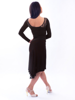 Юбка для танго с гипюром