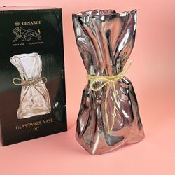 Lenardi 200-149 Декоративная ваза для цветов 30см в под.уп.(х6)Стекло
