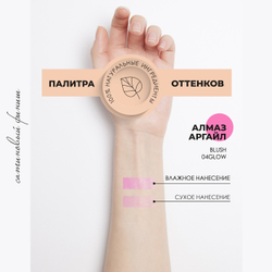 Минеральные румяна без талька