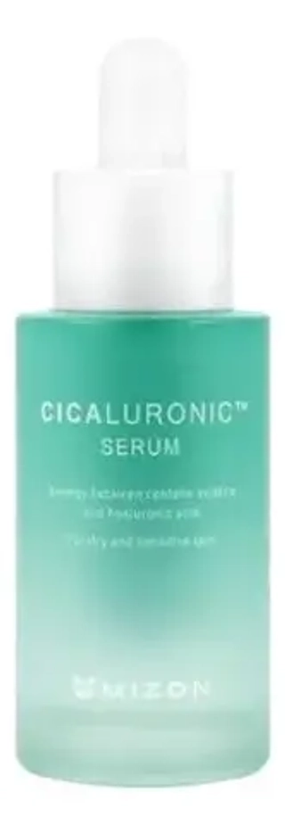 MIZON  Сыворотка с экстрактом центеллы азиатской и гиалуроновой кислотой - CICALURONIC SERUM , 30мл