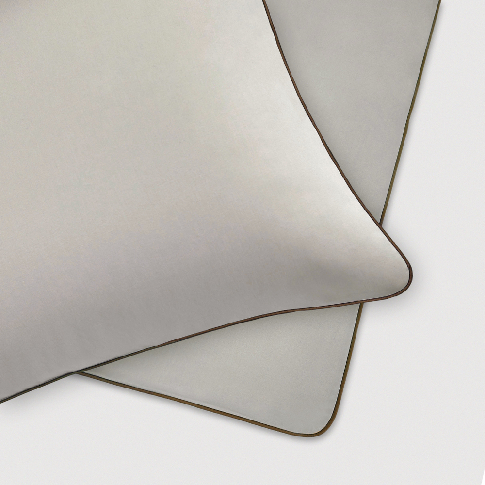 Постельное белье 2 спальное евро Сlaire&Caroll Lune серое