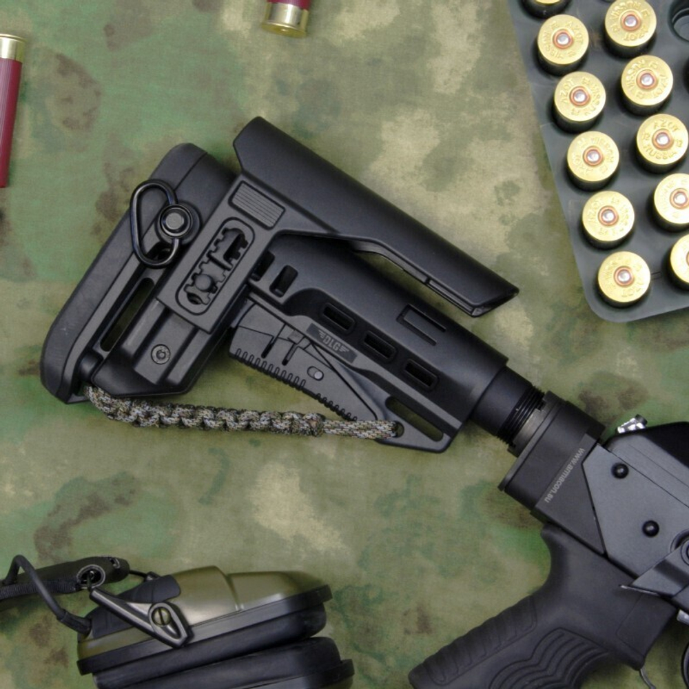 Телескопический приклад TBS Compact Commercial Spec Stock, DLG Tactical