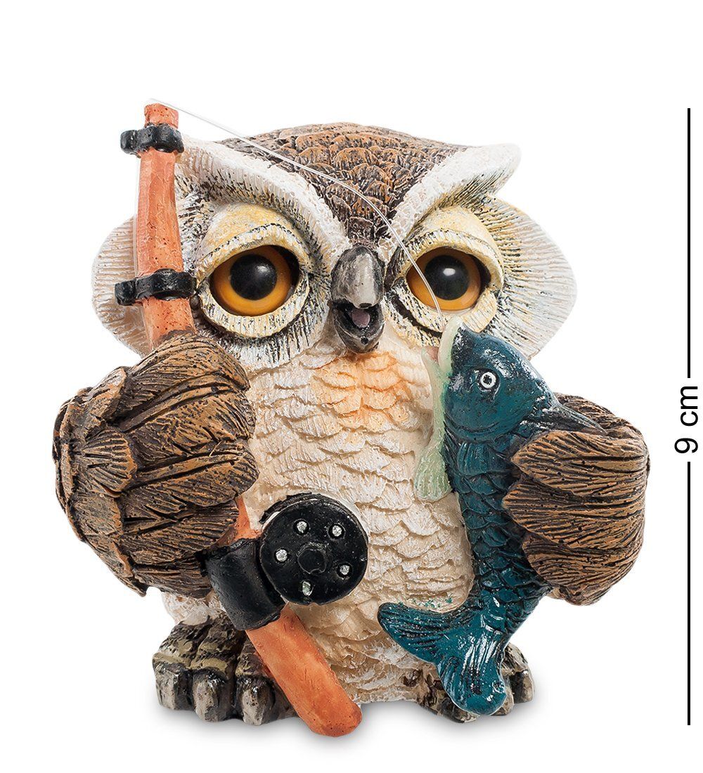 OL-6496-XE Фигура Сова «Рыбак» (Sealmark)