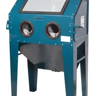 Пескоструйная камера с электродвигателем для очистки воздуха 220B 350л Forsage F-SBC350