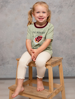 Футболка, Фисташка - Малина