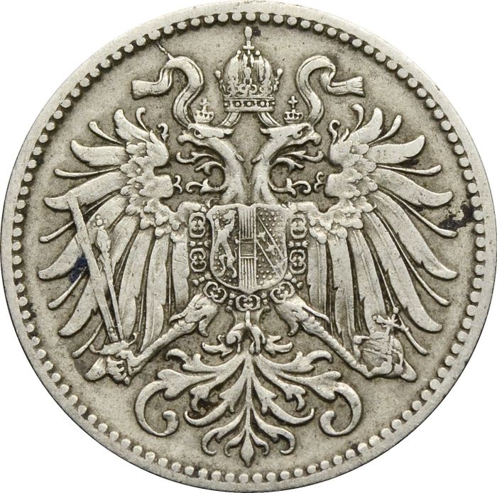 10 геллеров 1915 Австрия XF