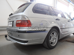 Фаркоп оцинкованный Galia B009A для BMW 3-Series E46 седан/универсал/купе 1998-2005(паспорт и сертификат в комплекте)(без электрики)