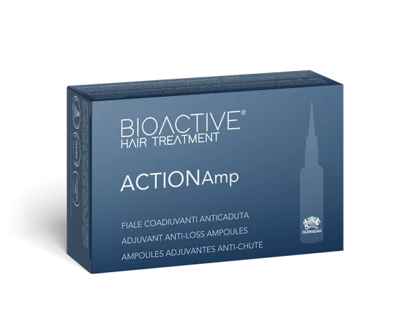 Стимулирующий лосьон против выпадения волос в ампулах