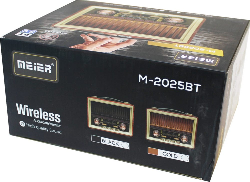Радиоприемник Meier M-2025BT USB Ретро стиль Bluetooth