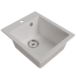 Мойка ML-GM14 КОМФОРТ ультра-белая  (341), 420*500*190мм