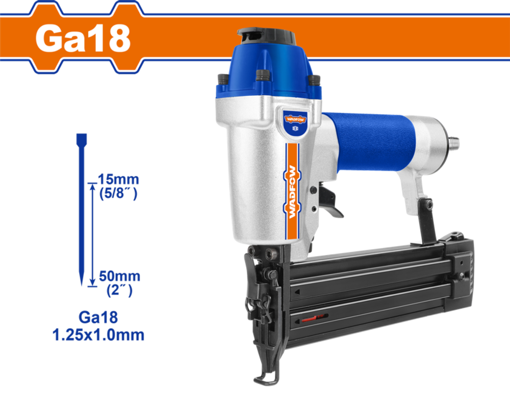 Нейлер пневматический Ga18 (10) WADFOW WBN1550