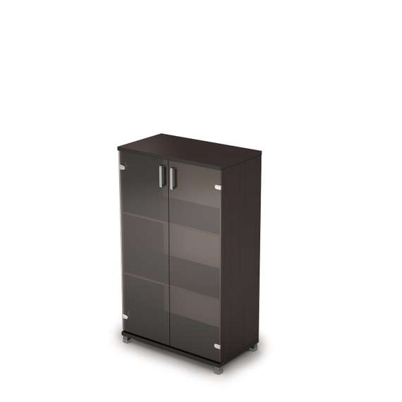 6ШД.017.3 Шкаф для документов средний со стеклом (800*450*1348)