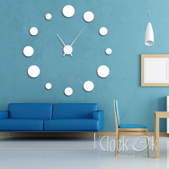 Настенные 3D часы Притягательность