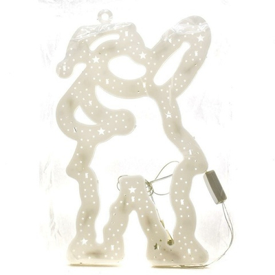 Световое панно дед мороз 20л LED 30*20см, пак