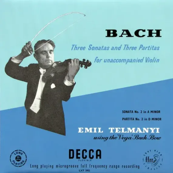 Bach, Emil Telmanyi – Three Sonatas And Three Partitas For Unaccompanied Violin (Box, Analogue) 3LP
