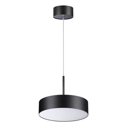 358762 OVER NT21 354 черный Светильник накладной светодиодный, длина провода 2м IP20 LED 30W 4000K 2600Лм 100-265V PROMETA
