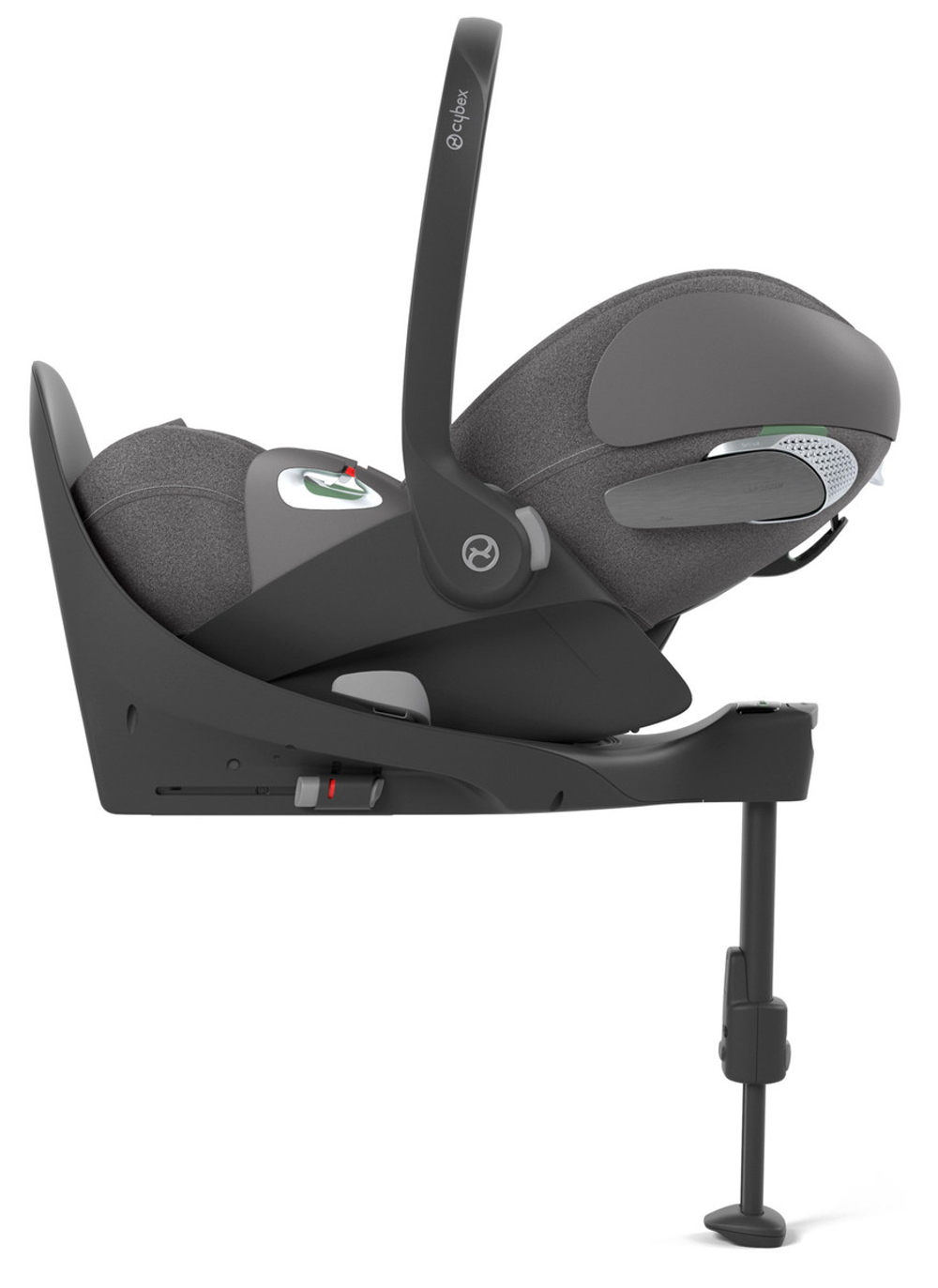 Коляска Cybex Priam IV Chrome Brown complete Cloud T Mirage Grey Plus Base T 4 в 1 Mirage Grey