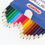 Карандаши цветные ПИФАГОР "БЫСТРЕЕ! ВЫШЕ! СИЛЬНЕЕ!", 18 цветов, классические заточенные, 181357