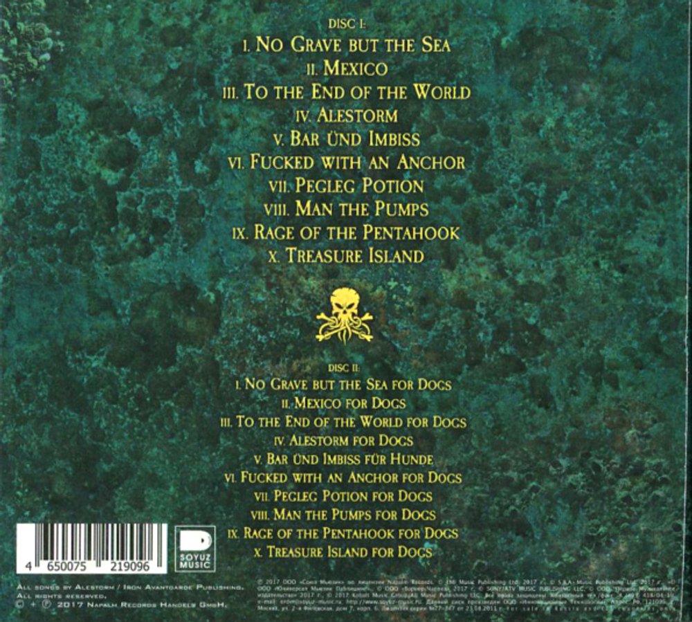 Alestorm / No Grave But The Sea (RU)(2CD)