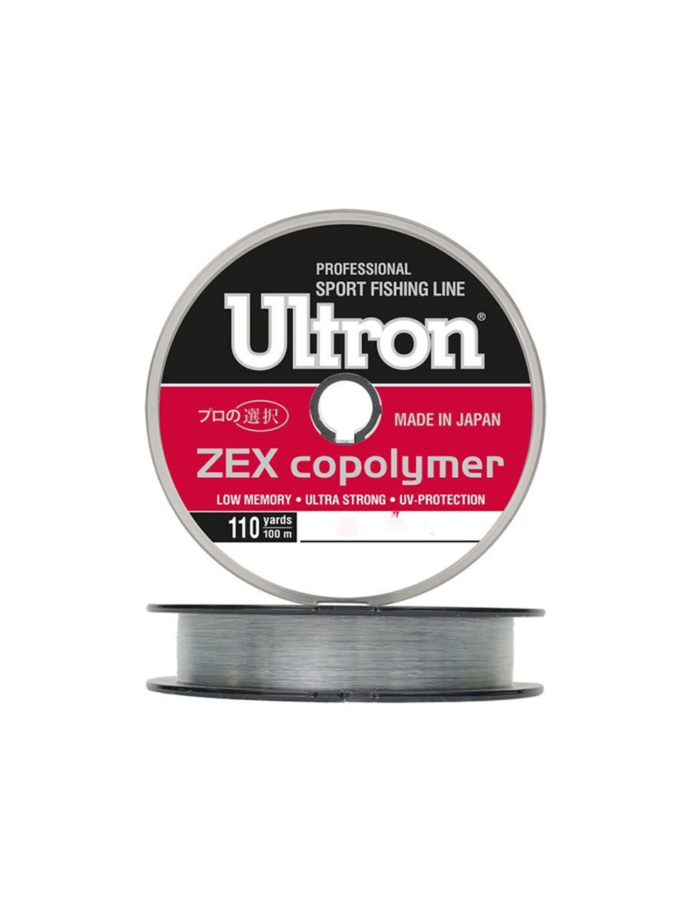 Монофильная леска рыболовная Zex Copolymer 0,22 мм, 6,0 кг