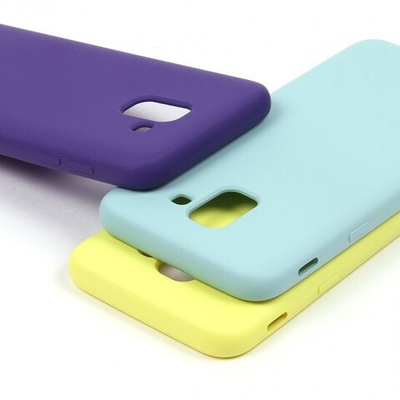 Панель Soft Touch для Samsung Galaxy J6 (2018), 007002 Темно-синий