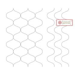 Линейка для стежки №9, 3 мм (aрт. Y09)