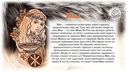 Магнит из кедра "Жива"